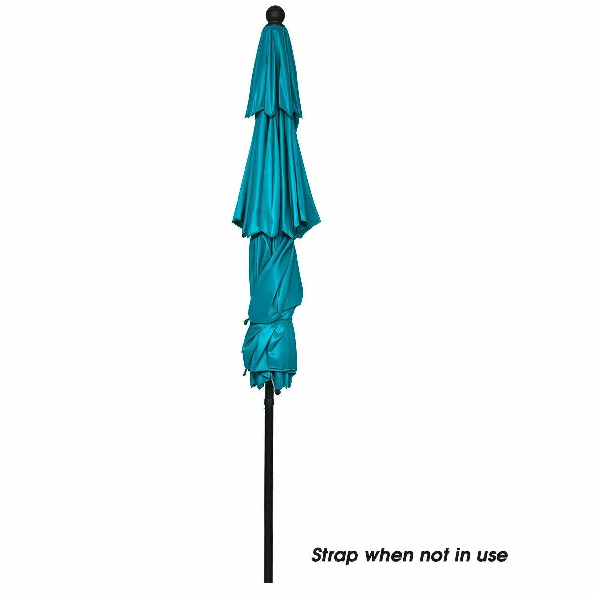 10ft 3 Tier Outdoor Patio Umbrella - Turquoise