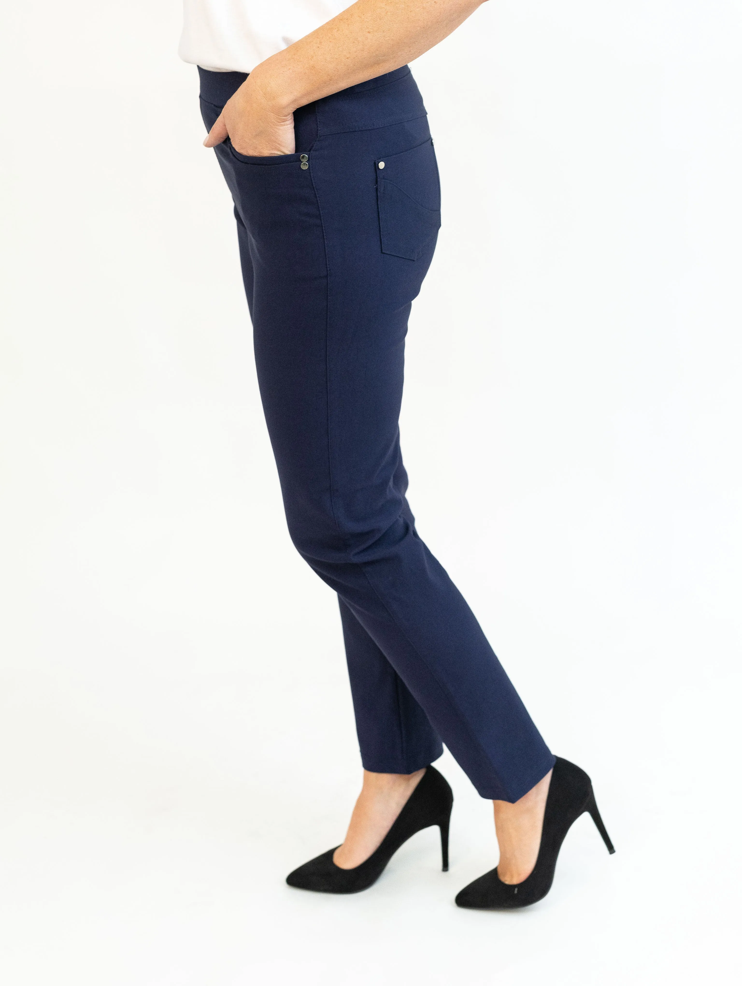 27" leg trousers