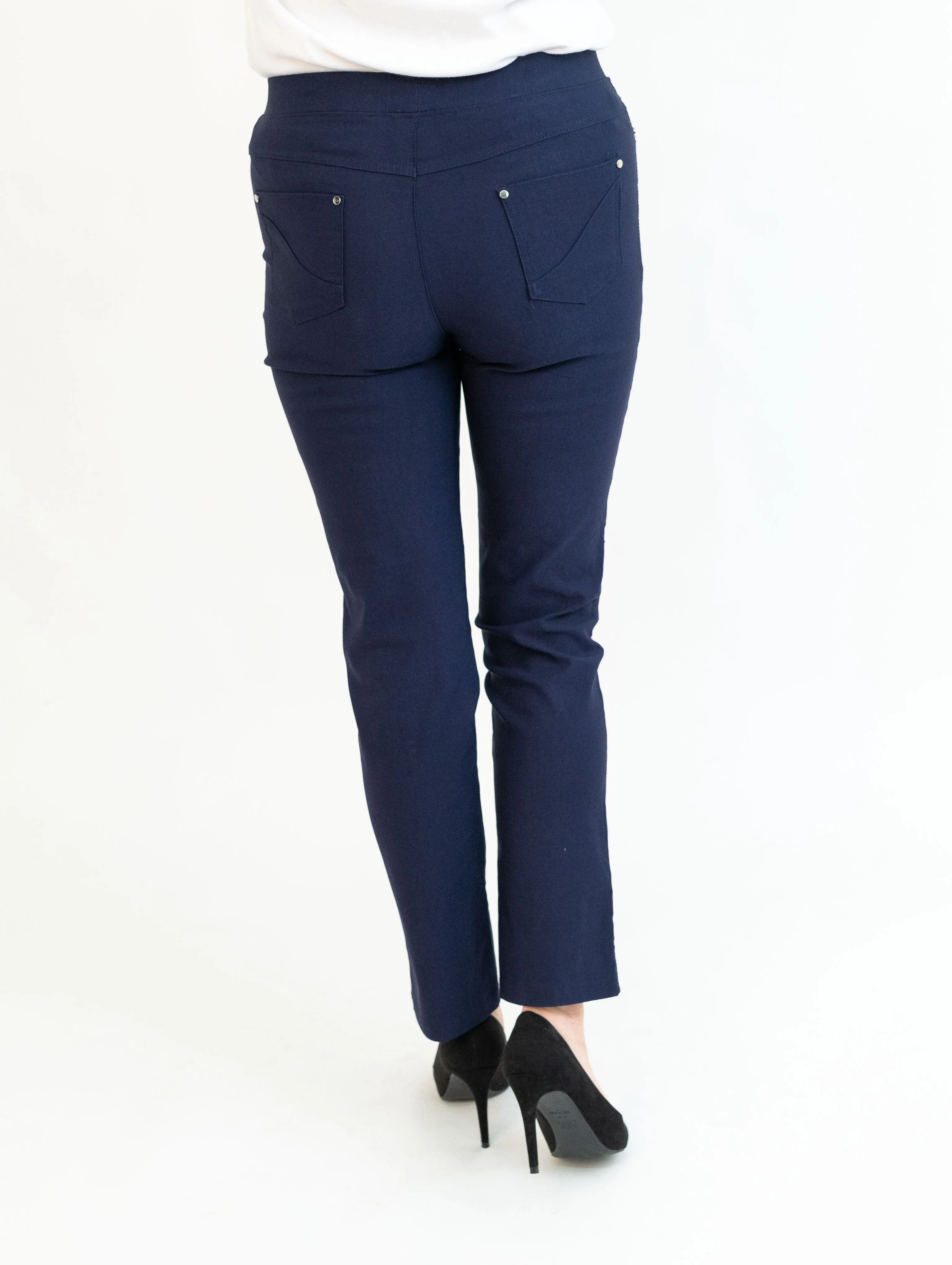 27" leg trousers