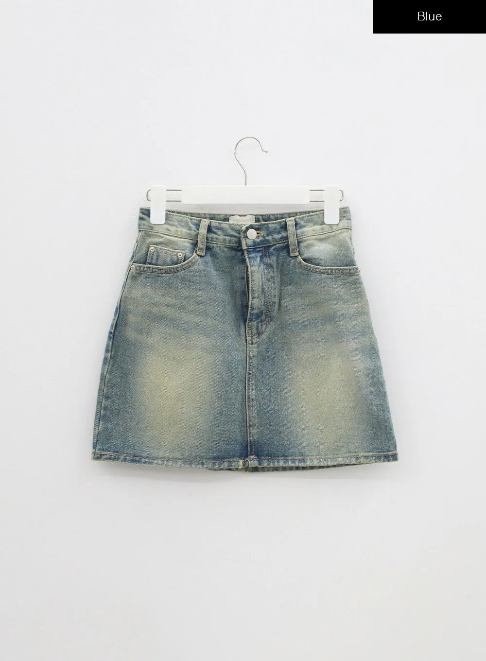 A-Line Denim Mini Skirt BM306