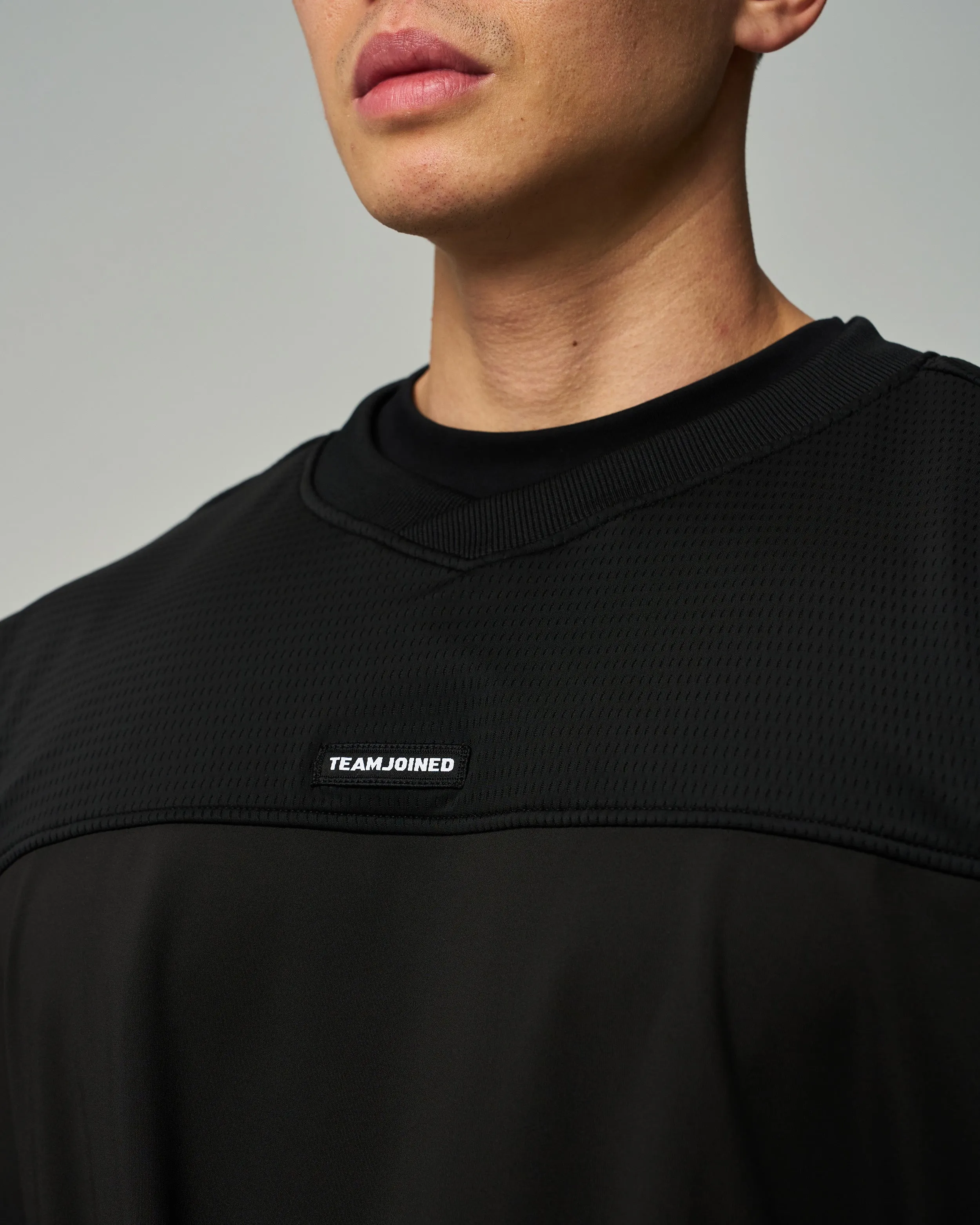 Adapt Mesh Splice Oversized Jersey