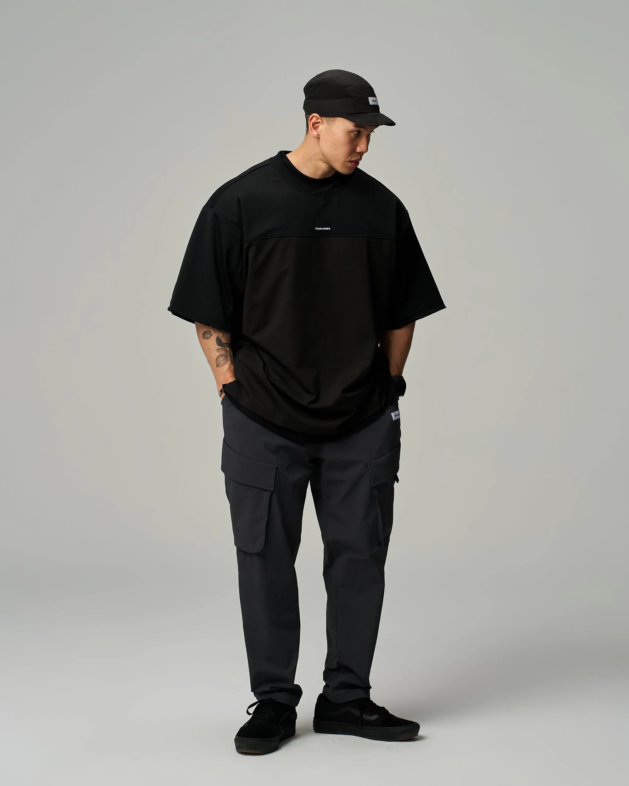 Adapt Mesh Splice Oversized Jersey