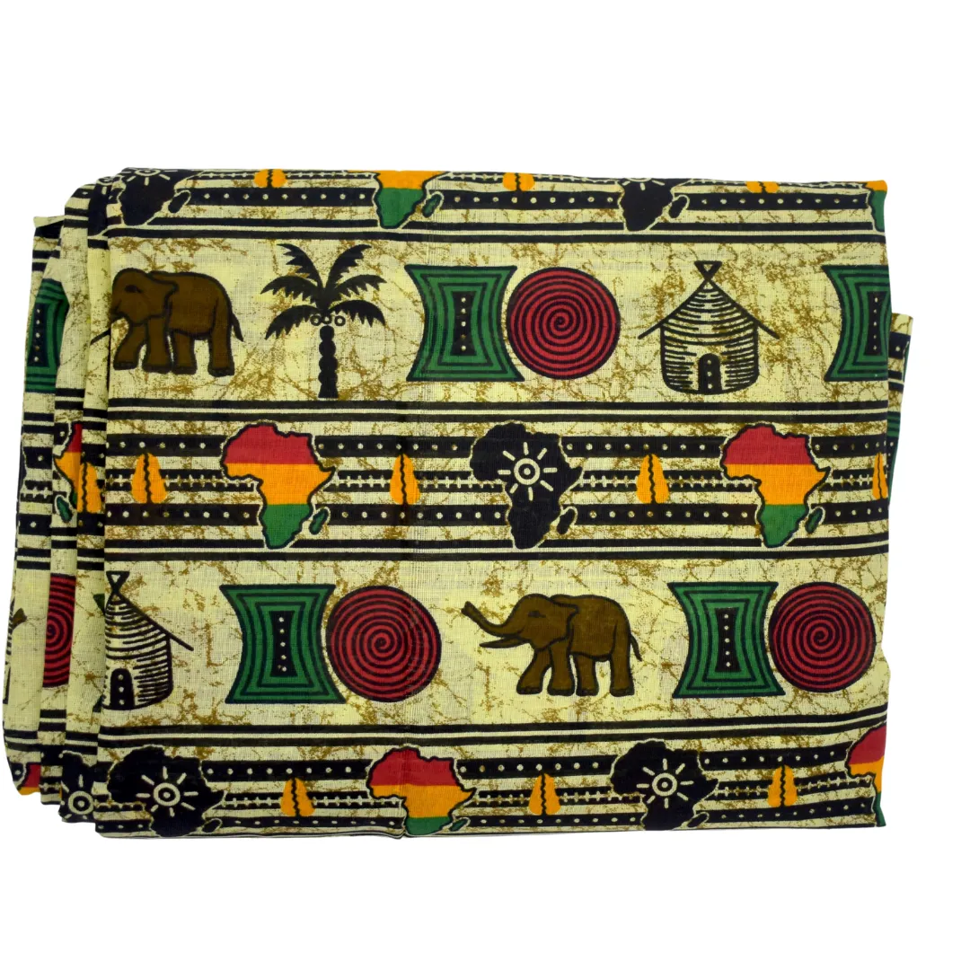 African Print Liberation Colors - CA105