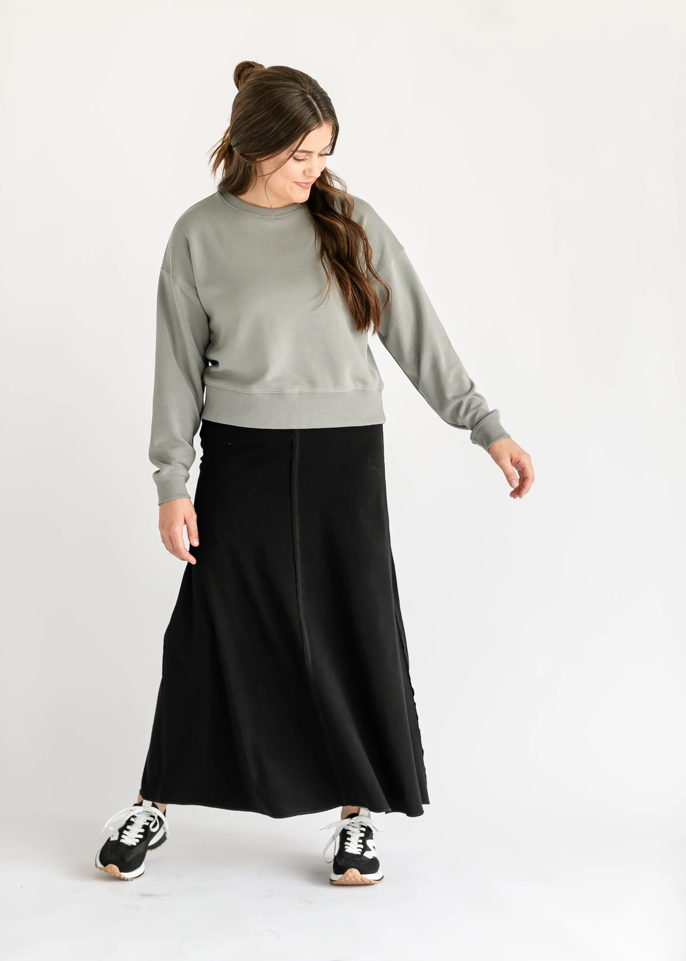 Allison Knit Maxi Skirt