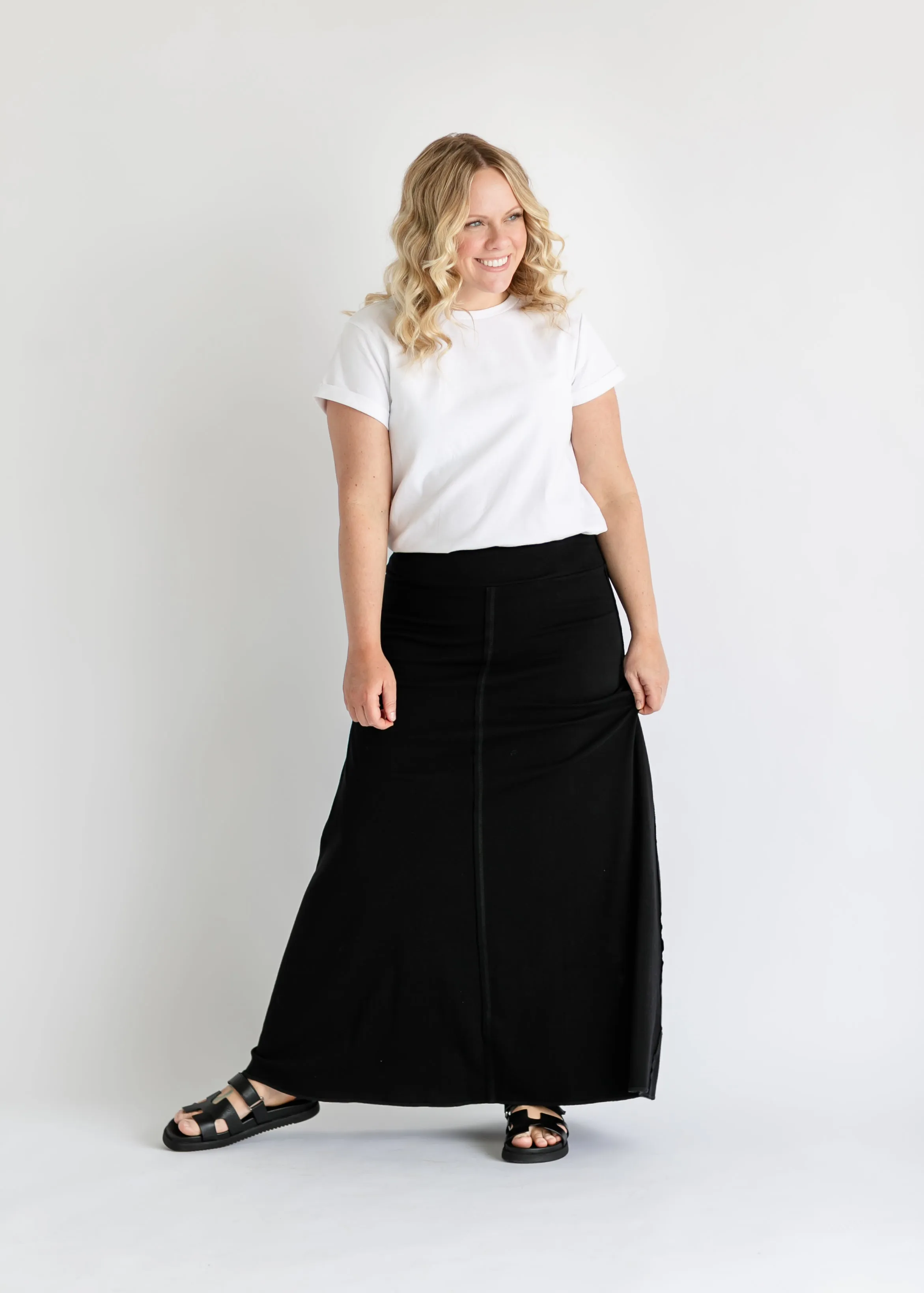 Allison Knit Maxi Skirt