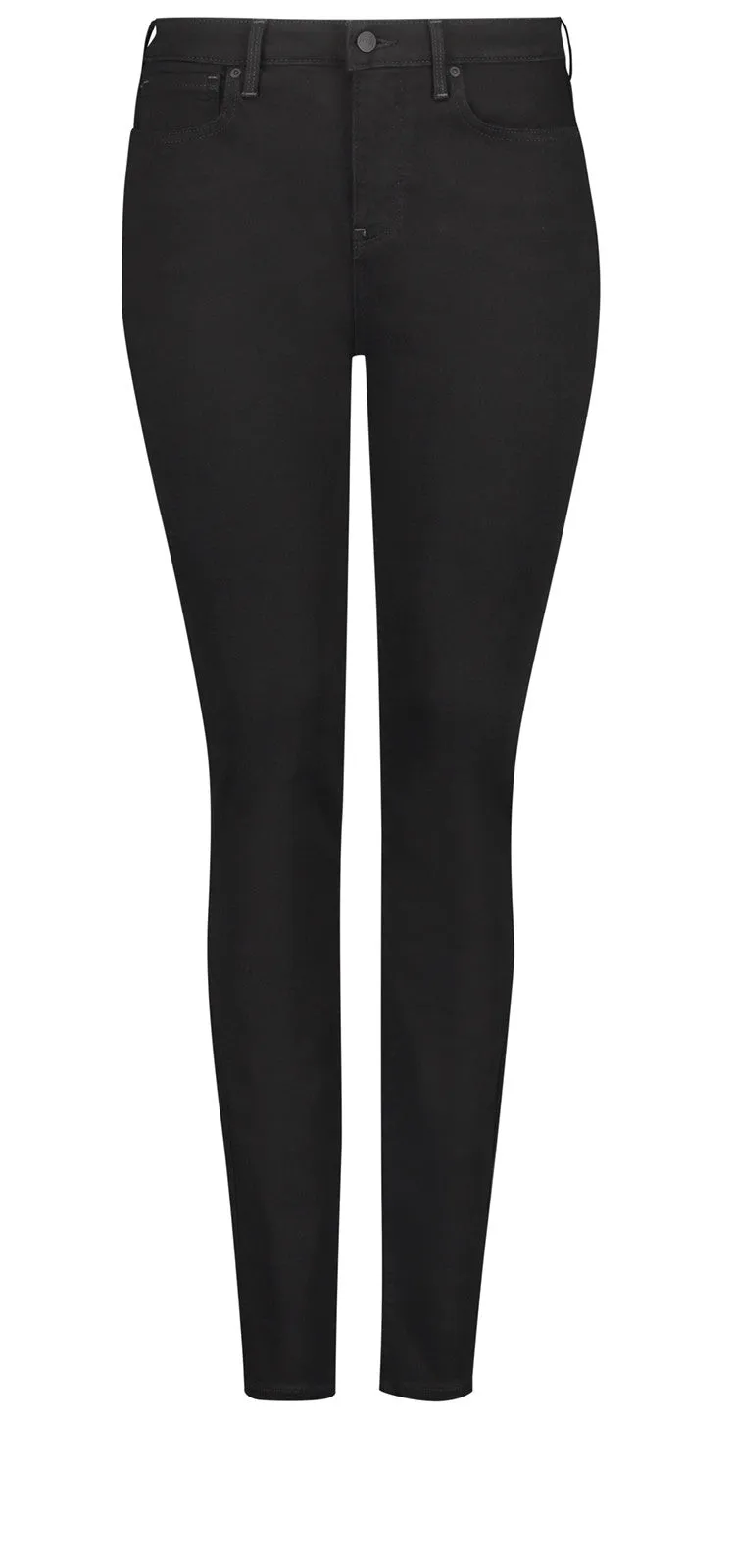 Ami Skinny Jeans Zwart Premium Denim (Petite) | Black