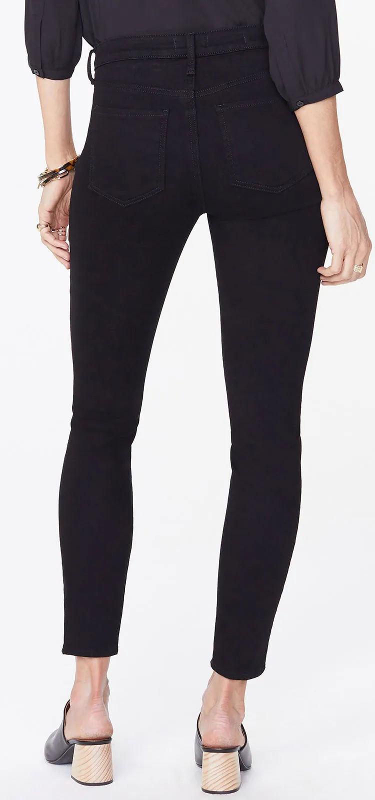 Ami Skinny Jeans Zwart Premium Denim (Petite) | Black