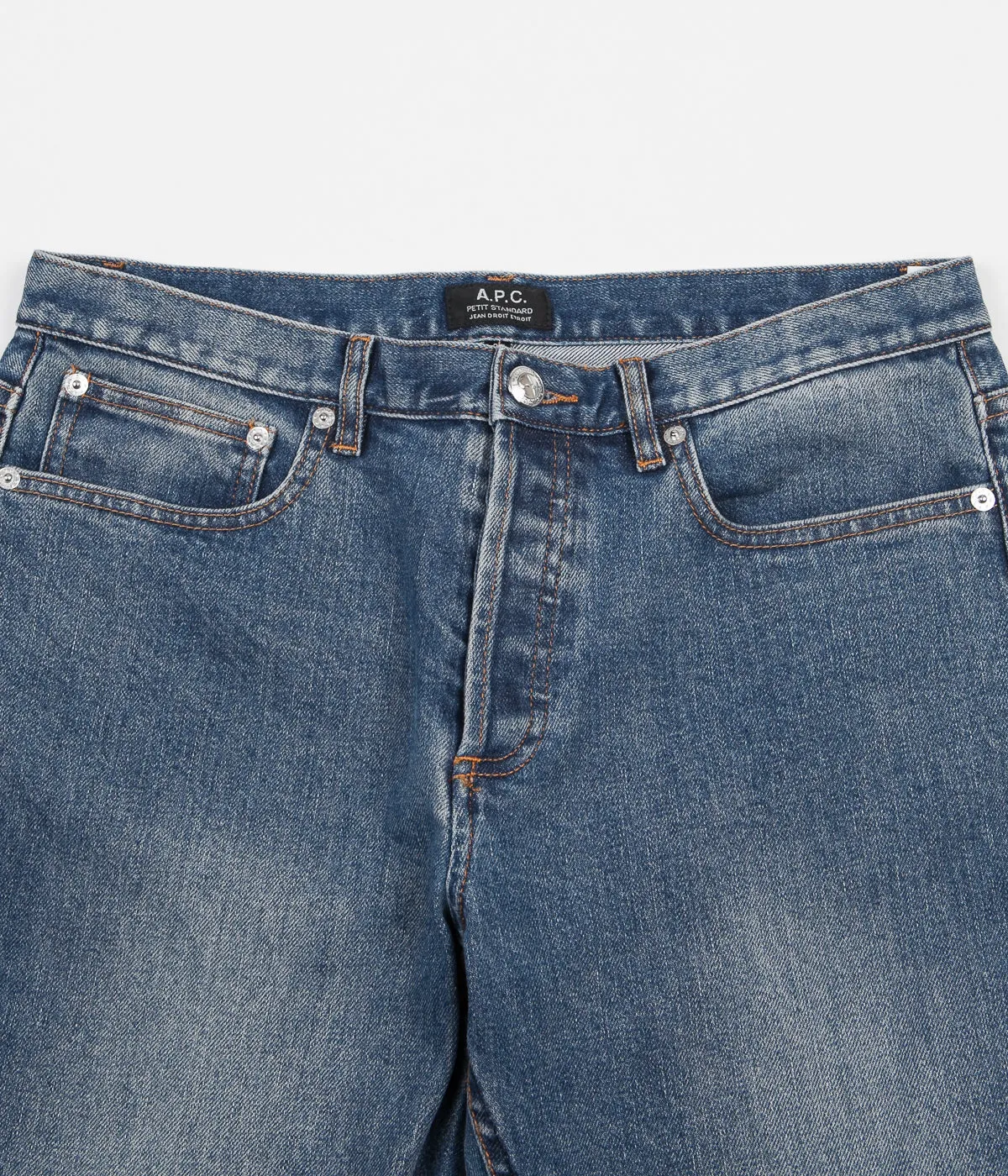 A.P.C. Petit Standard Jeans - Stonewashed Indigo