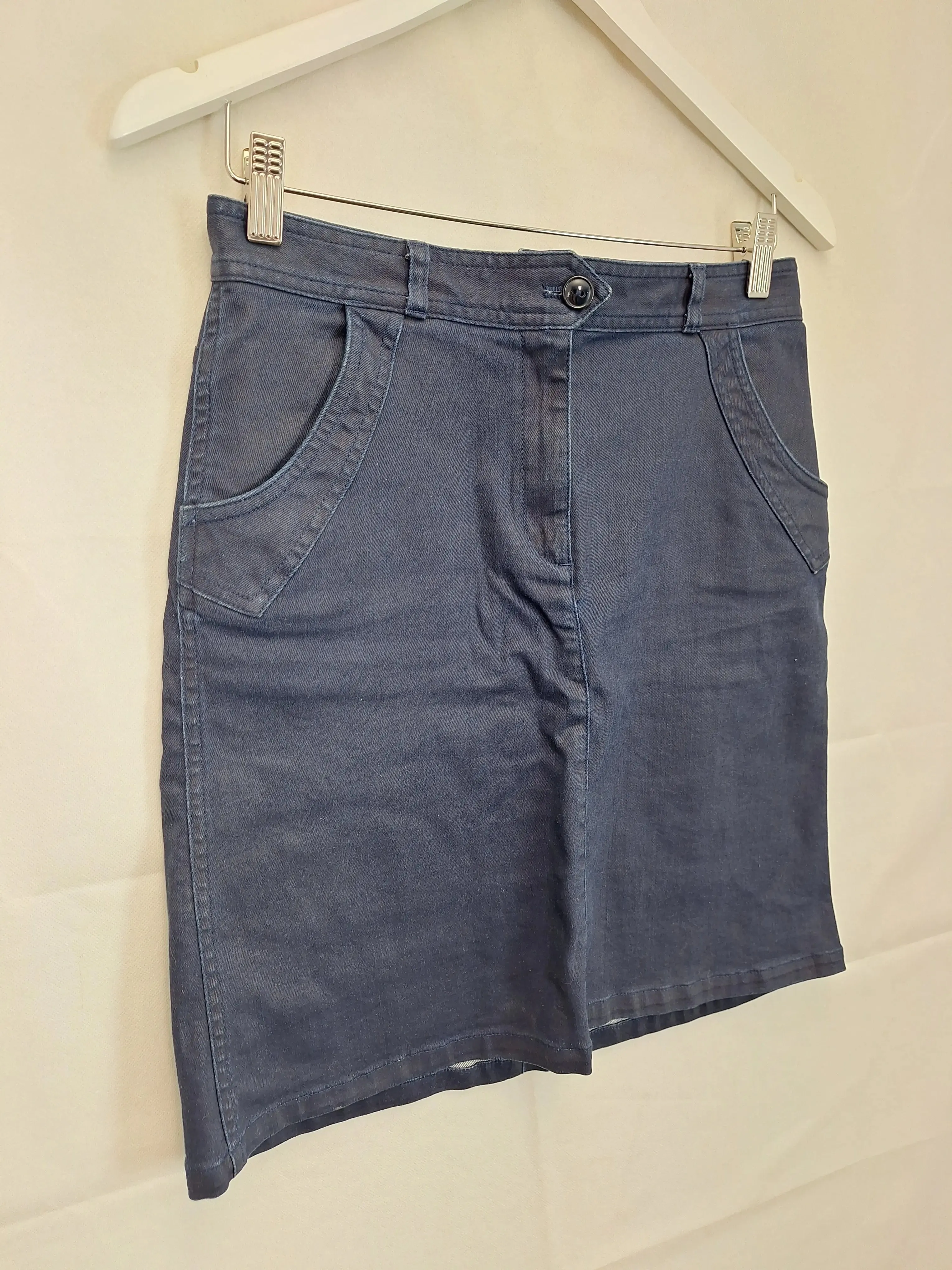 A.P.C Stretch A-line Mini Skirt Size 8