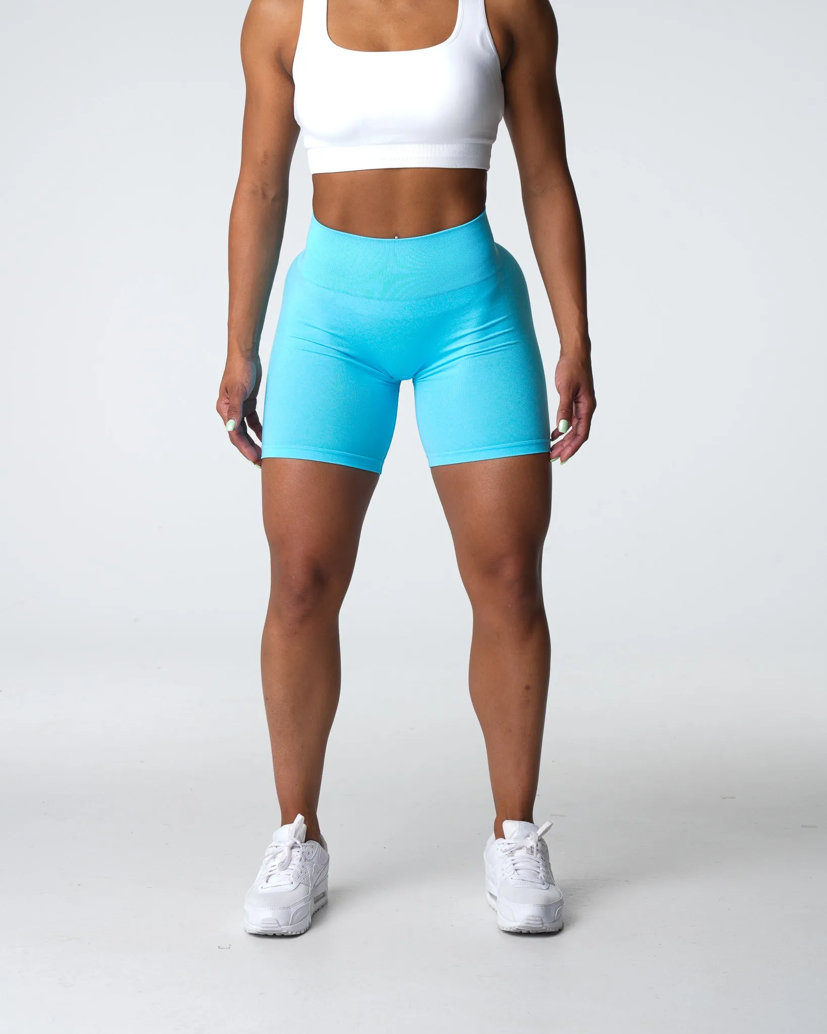 Aqua Contour Seamless Shorts