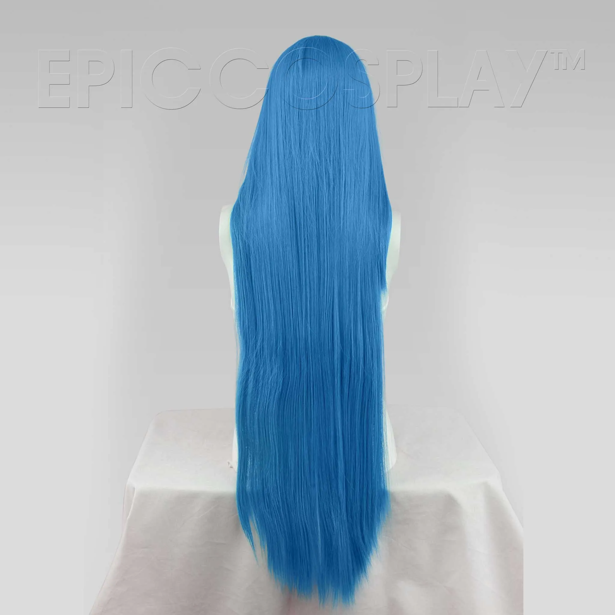 Athena - Teal Blue Mix Wig