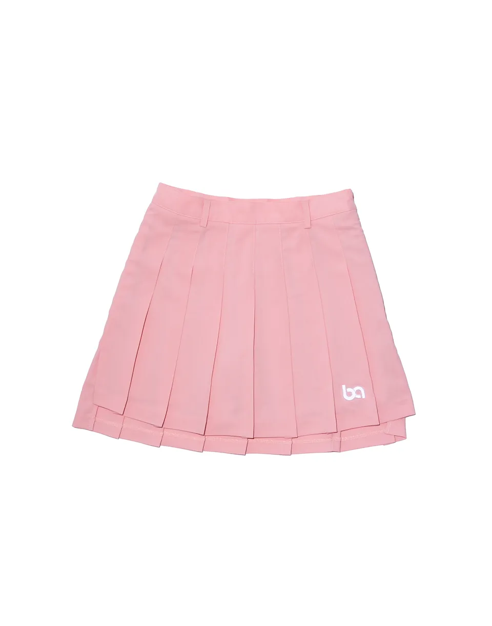 BA Pleated Skirt - Baby Pink