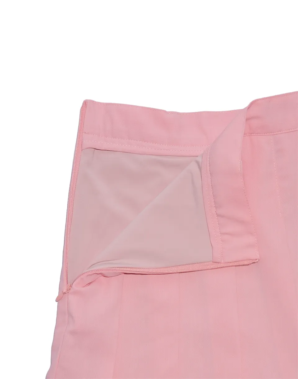 BA Pleated Skirt - Baby Pink