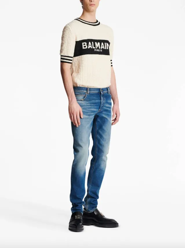 Balmain Slim-fit denim jeans