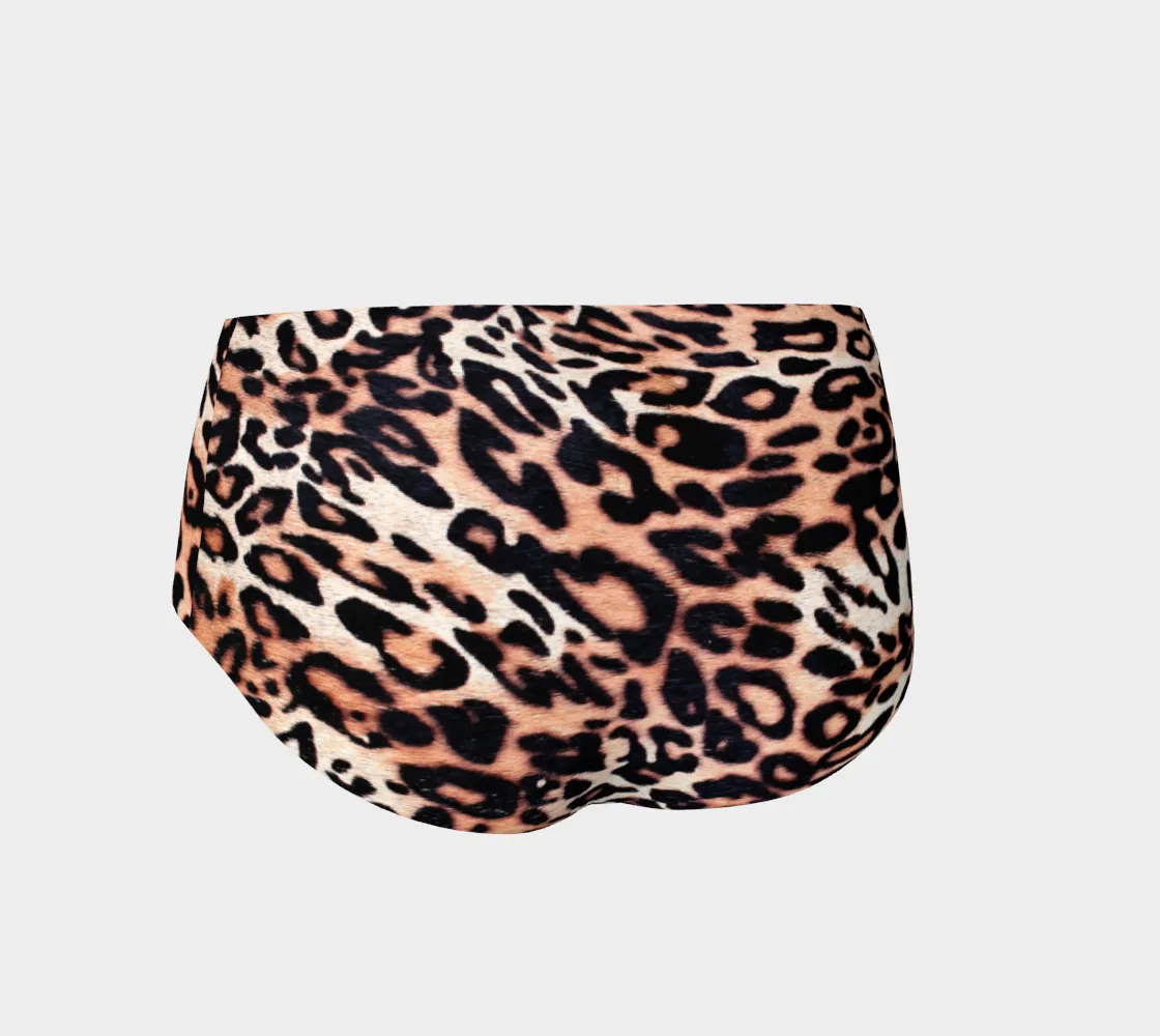 Best Minishorts Leopard Pattern by HeroicU