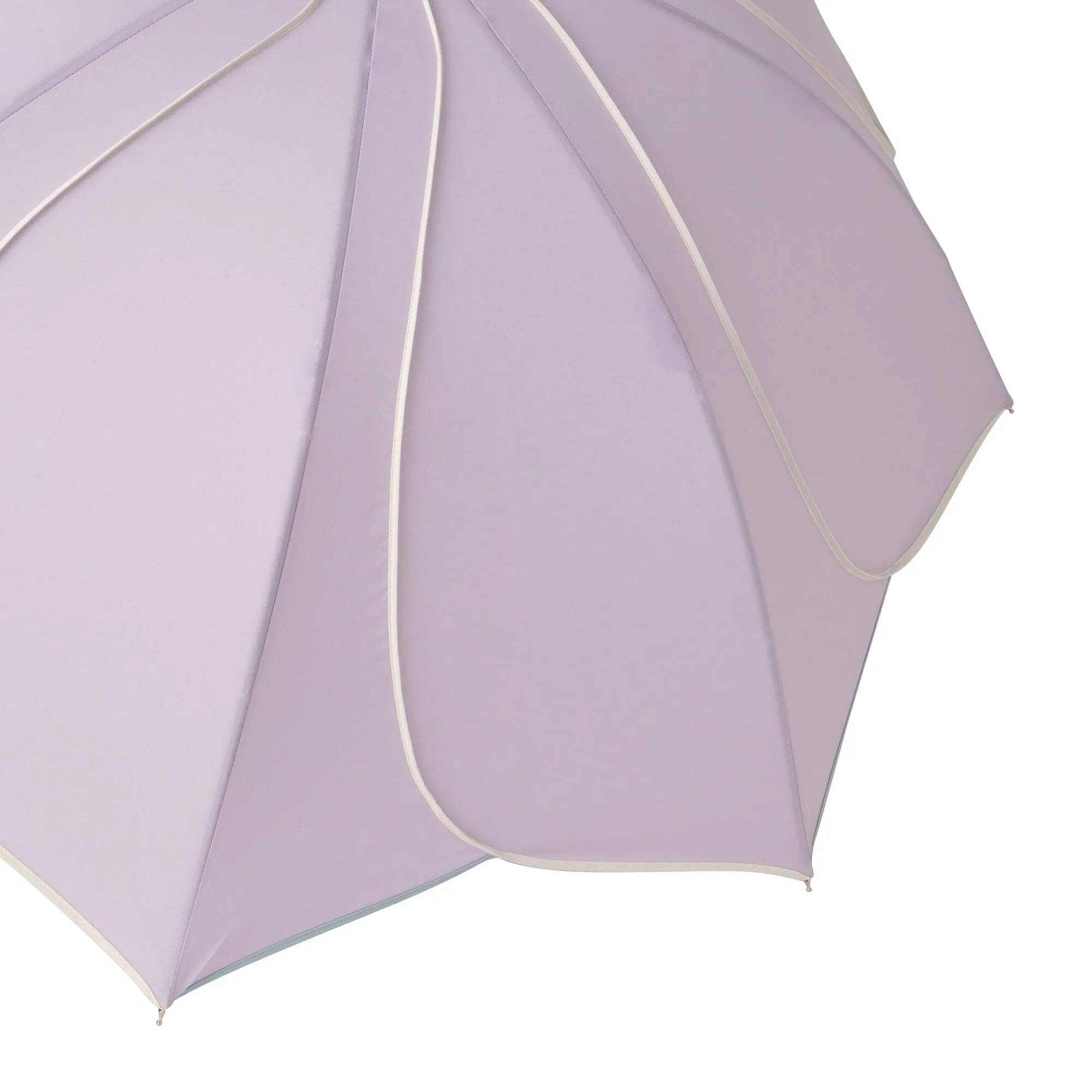 Bicolor Piping Umbrella Purple 58Cm