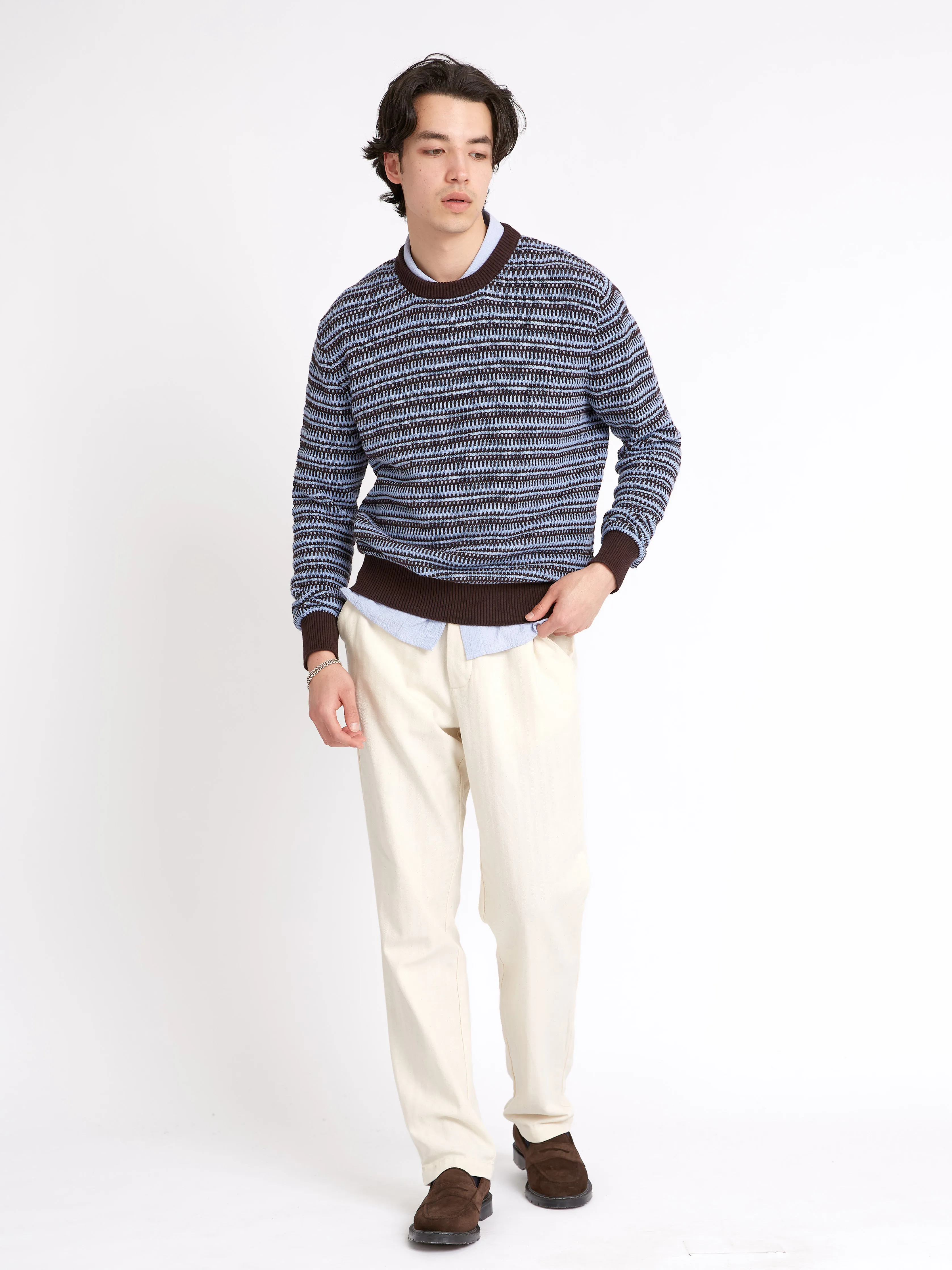 Blenheim Jumper Riverton Brown