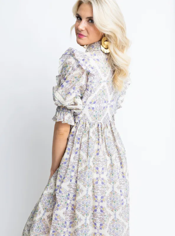 Boho Floral Maxi Dress