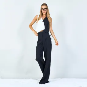 Bold contrast side trousers wholesale