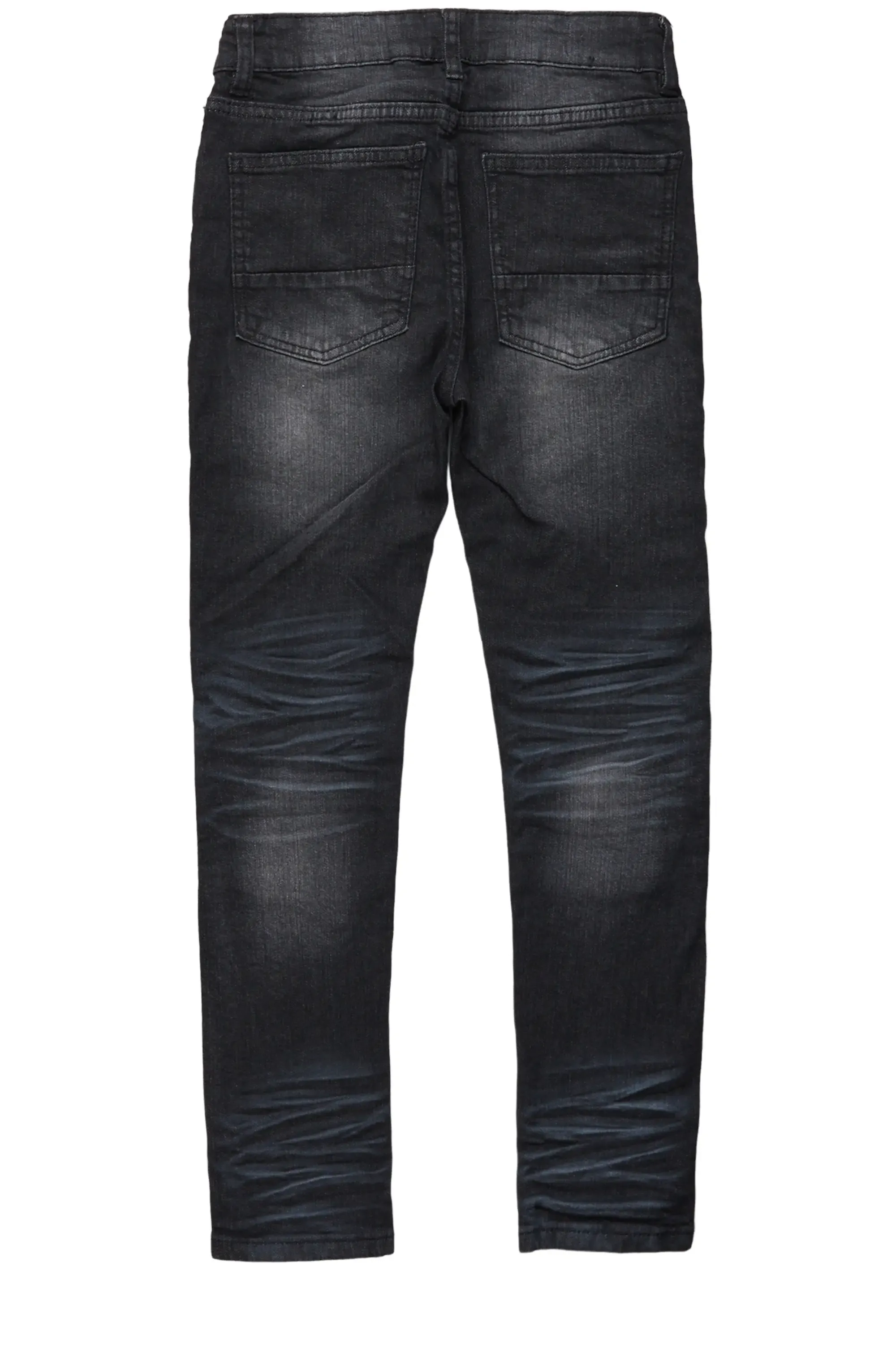 Boys Qito Dark Grey Biker Jean