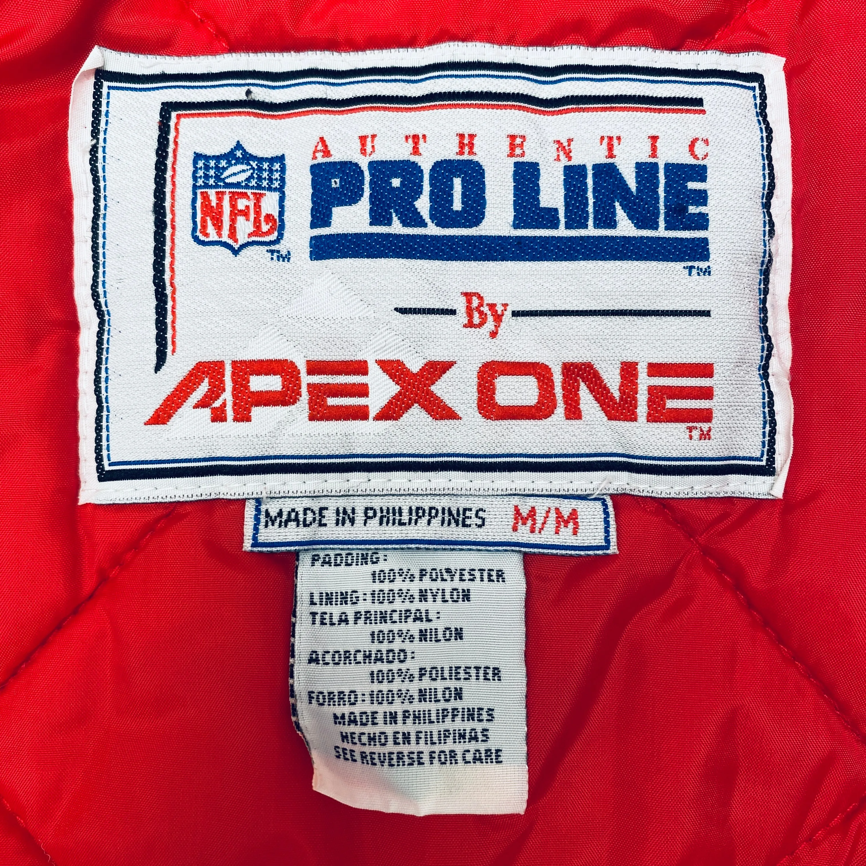 Buffalo Bills: 1990's Apex One Fullzip Proline Trench Coat (M)