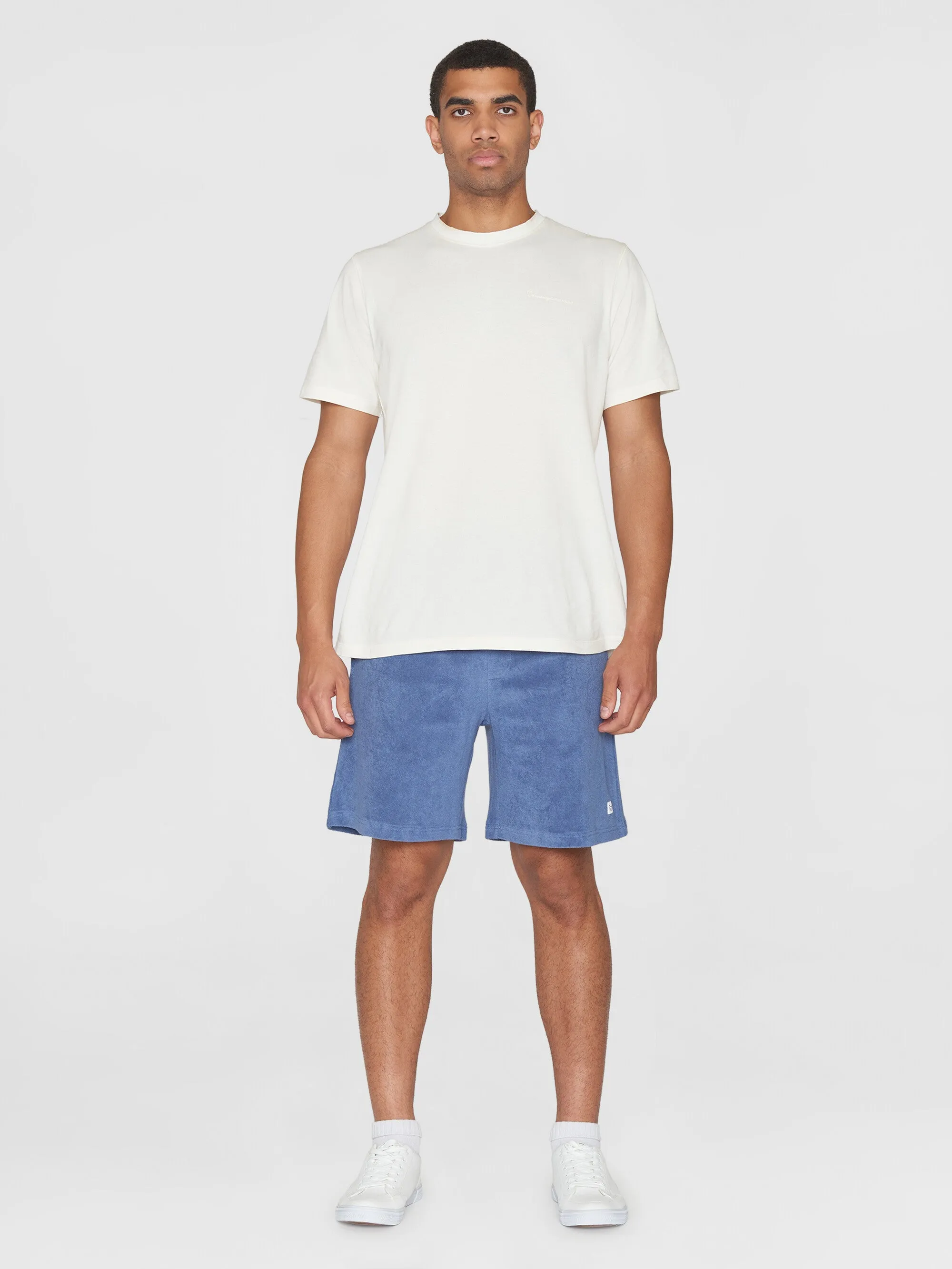 Casual terry shorts - Moonlight Blue