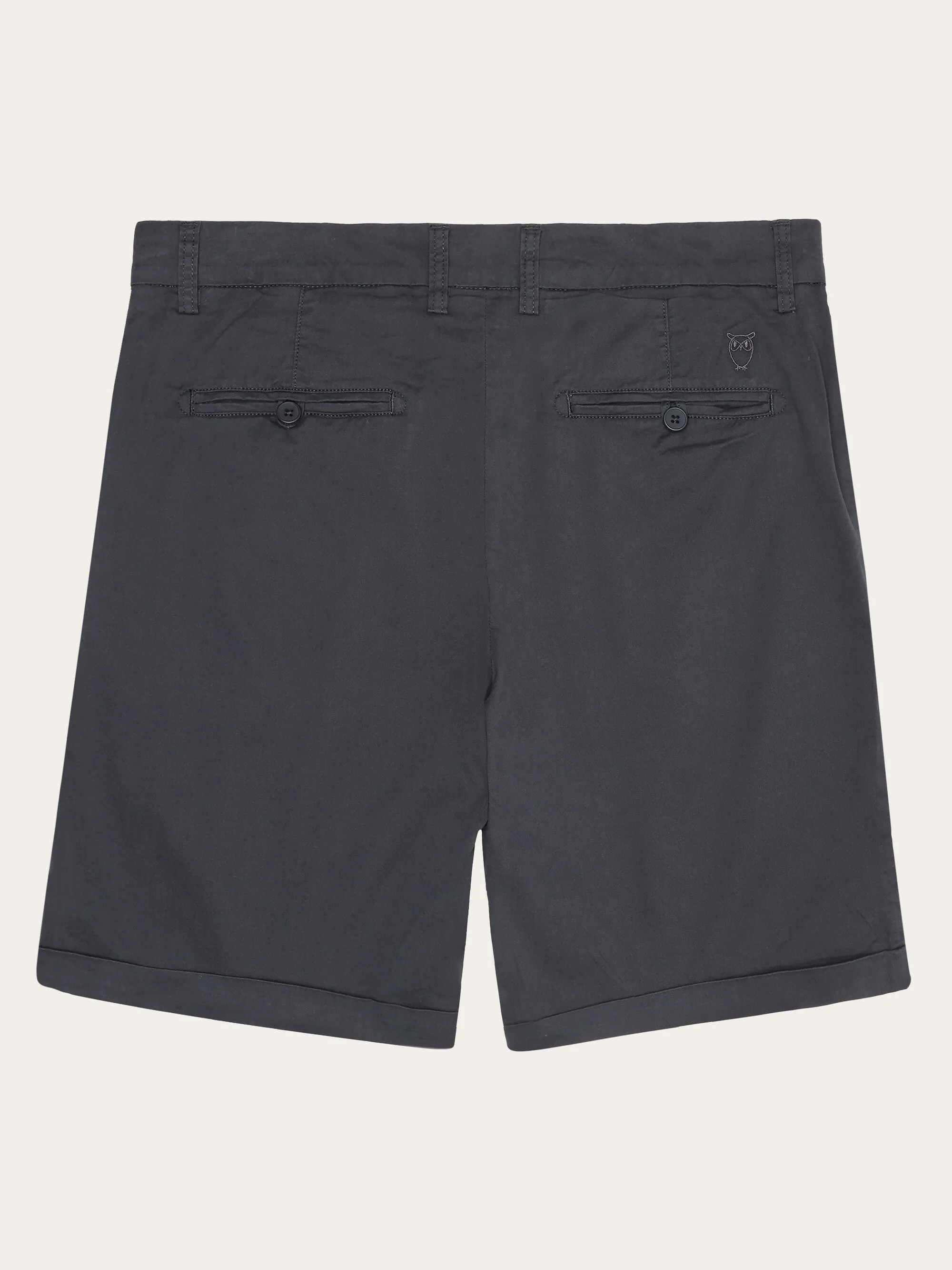 CHUCK regular chino poplin shorts - Phantom