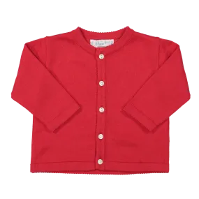 Classic Cardigan | Red