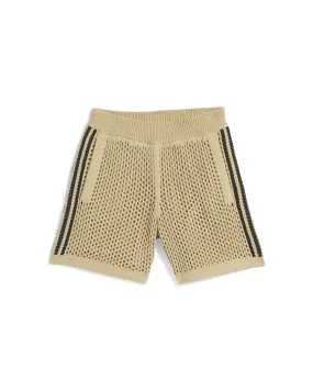 Clot Crochet Shorts - Beige Tone