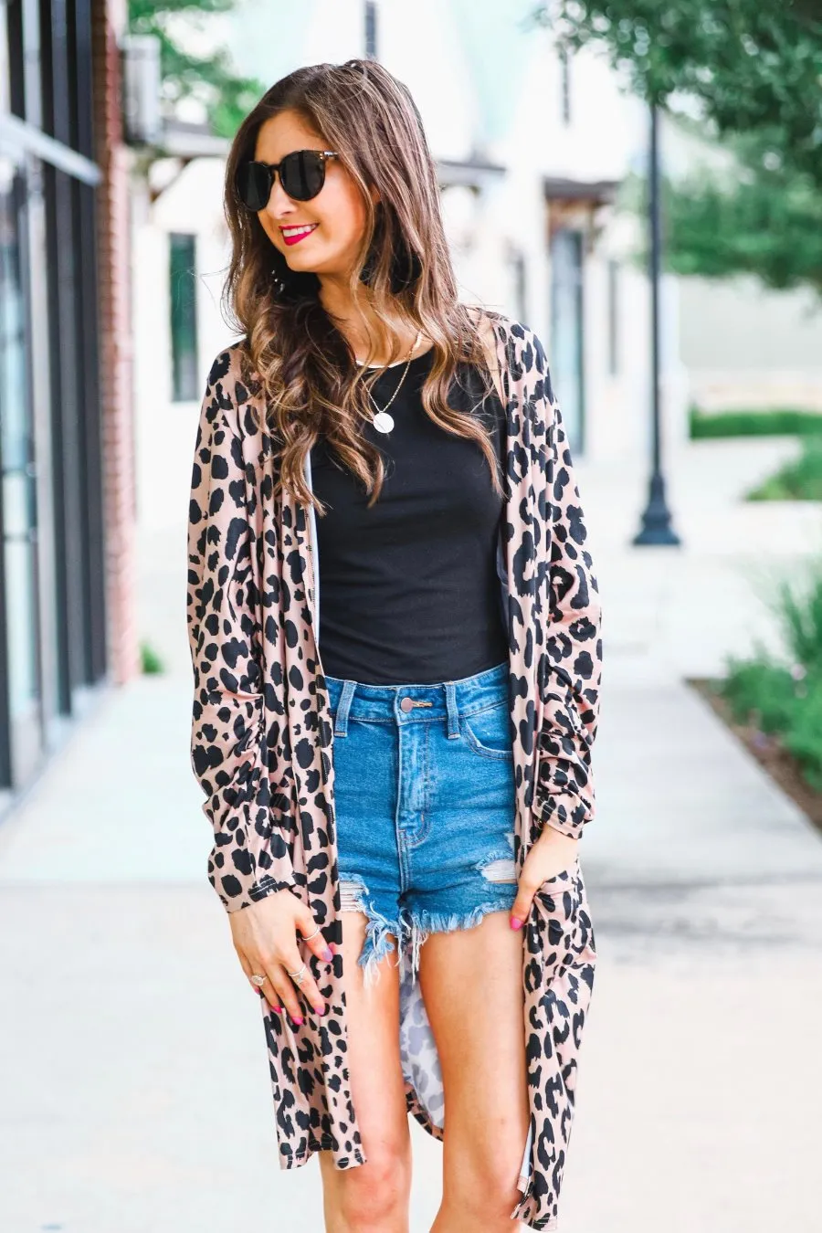 Colton Leopard Cardigan