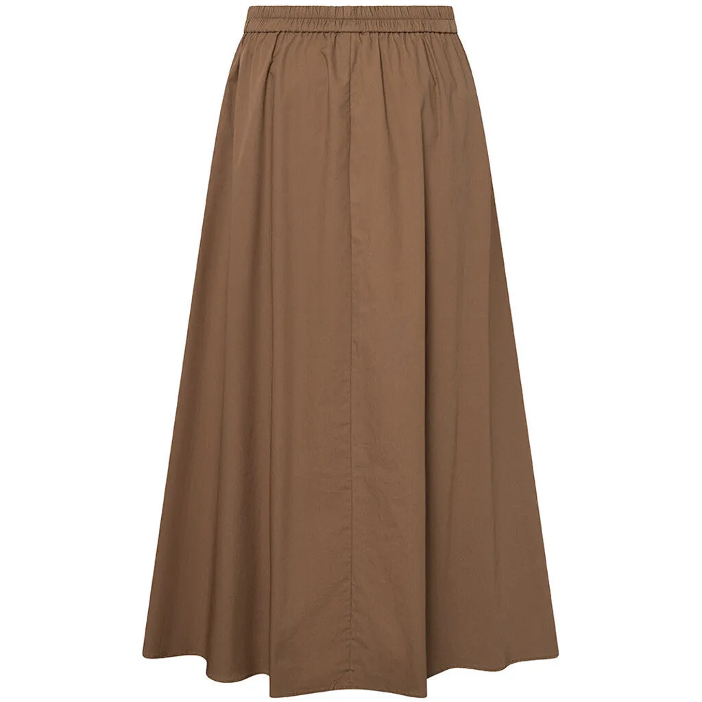 Dee skirt in beautiful and timeless design / 100008 - Brown