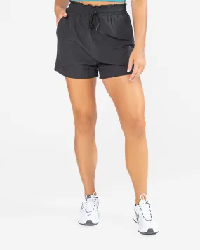 Destination Drawstring Shorts - Black