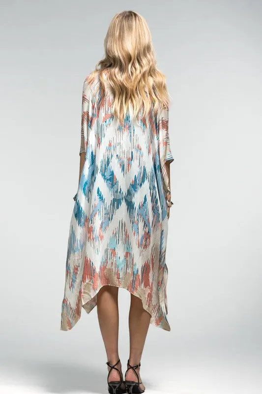 Diamond Pattern Kimono