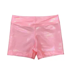 Ditto Dancewear Sparkle Shorts - Peach