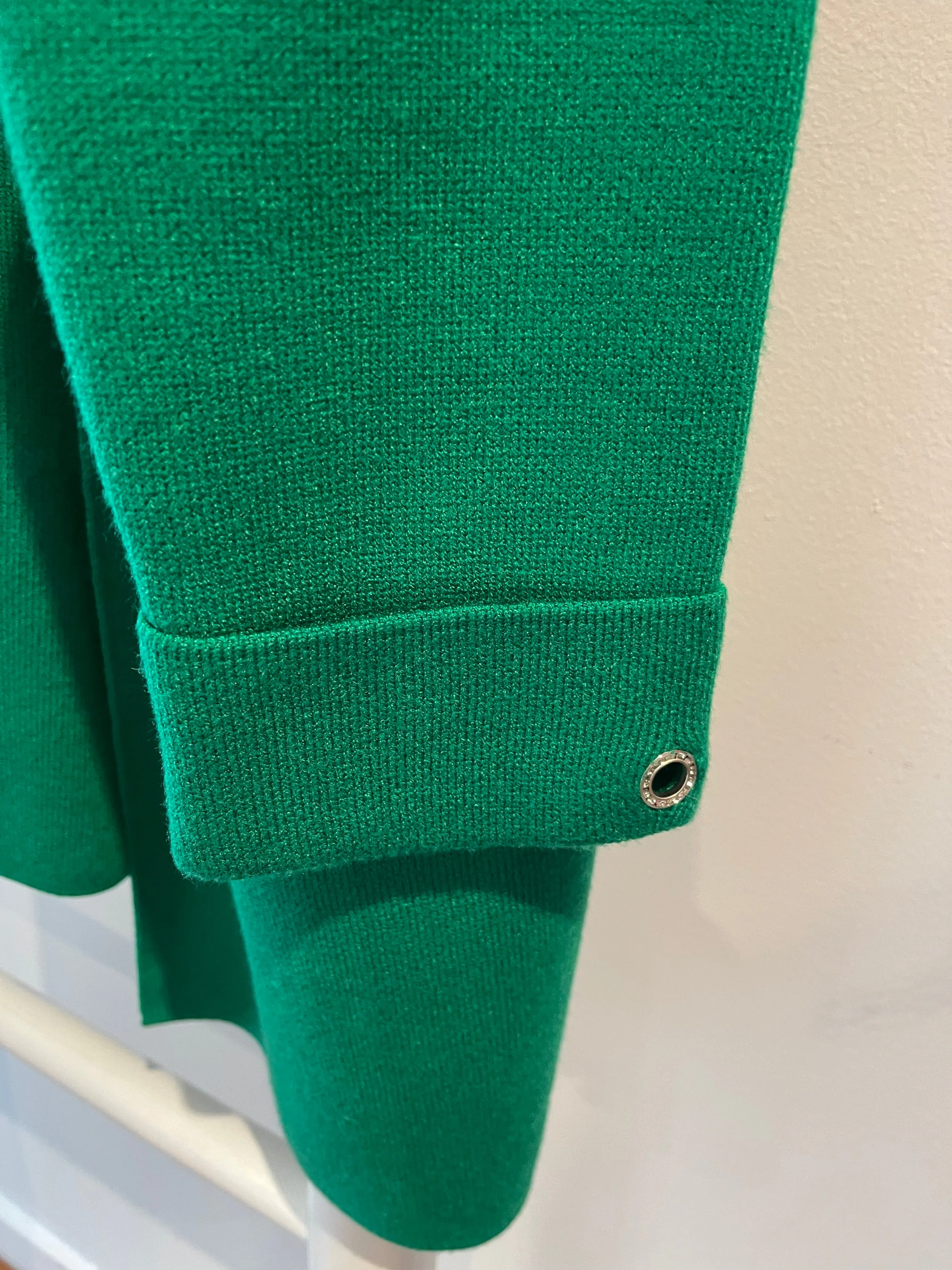 In The Hood Cardigan Emerald