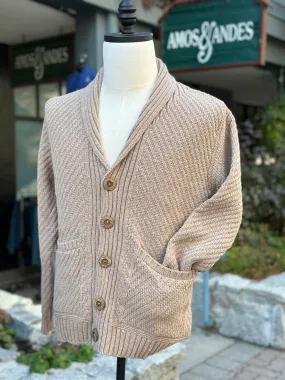 Irish - Button Cardigan - Camel