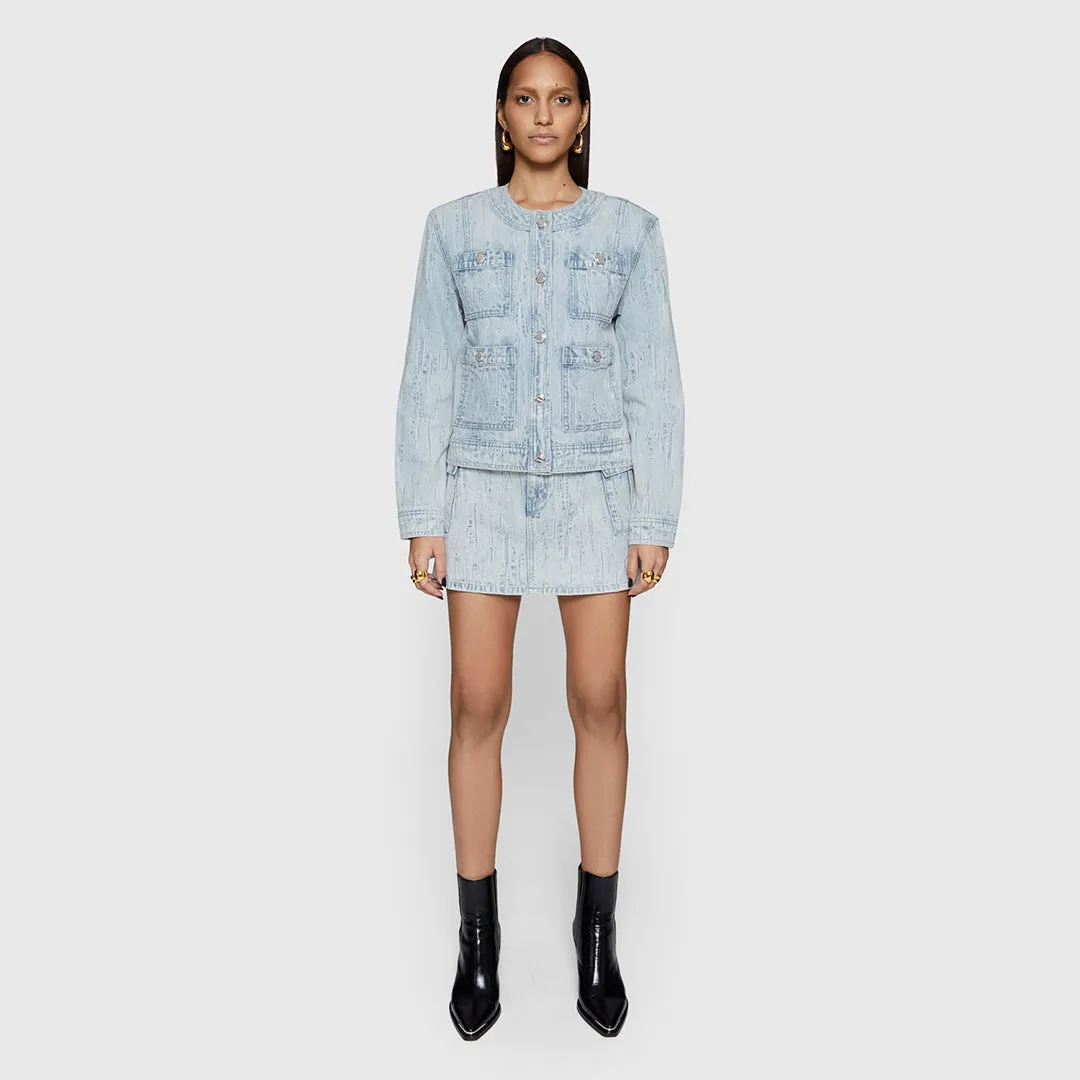 Jodie Denim Mini Skirt