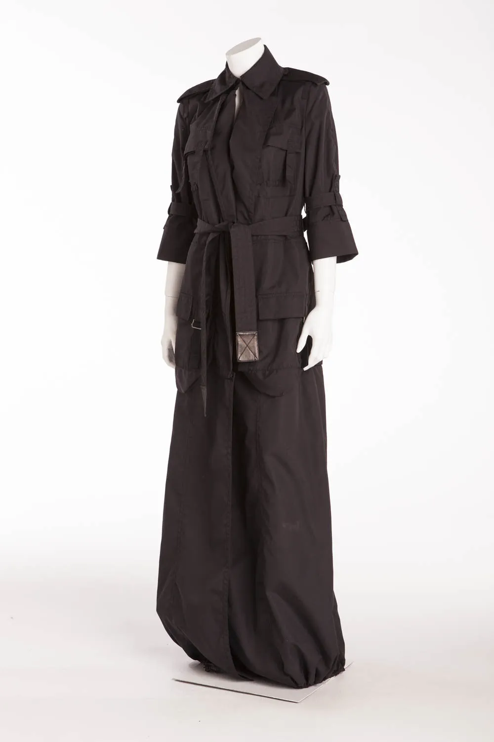 Kaufman Franco - Black Long Trench Coat - IT 44