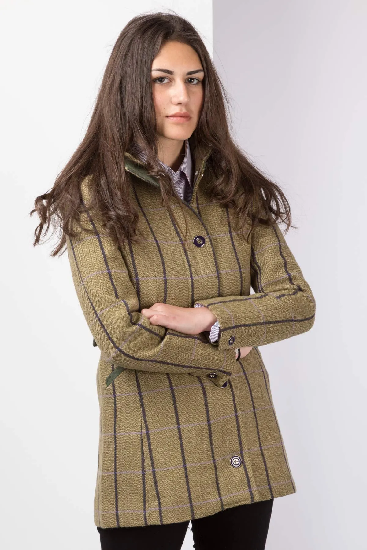 Ladies Tweed Coat - Beverley