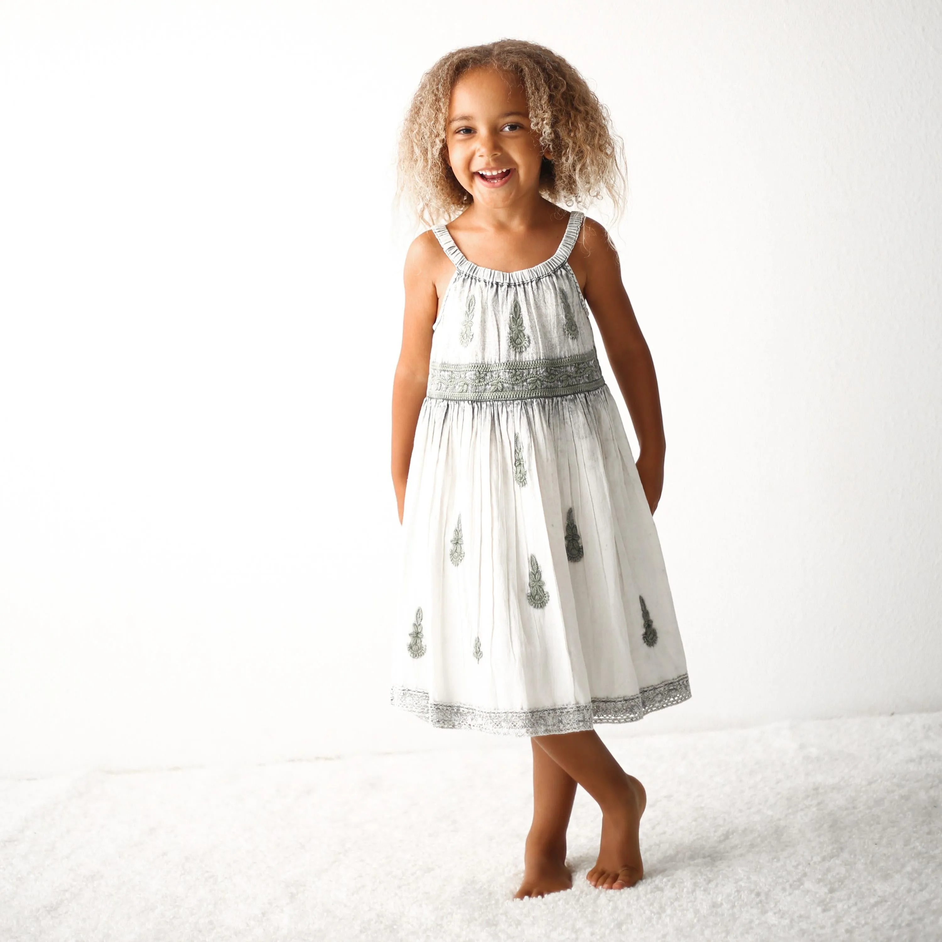 lilliana dress in cream