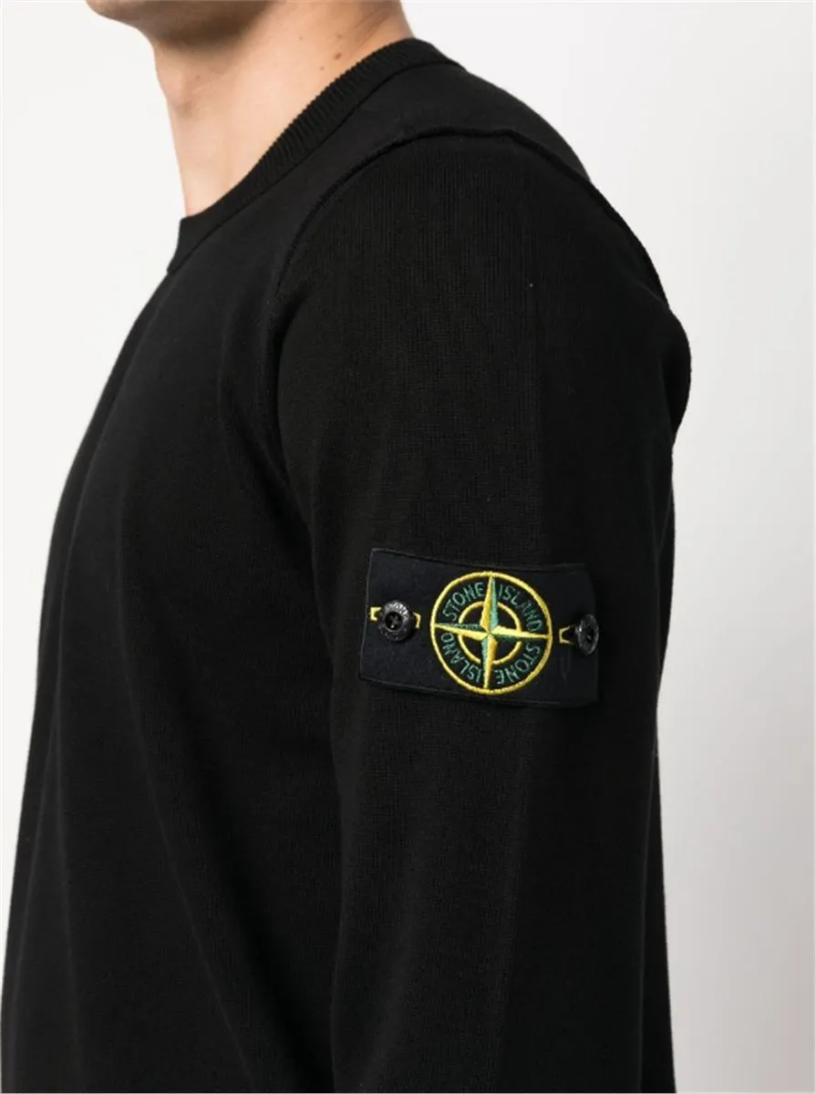 LOGO-PATCH SWEATSHIRT