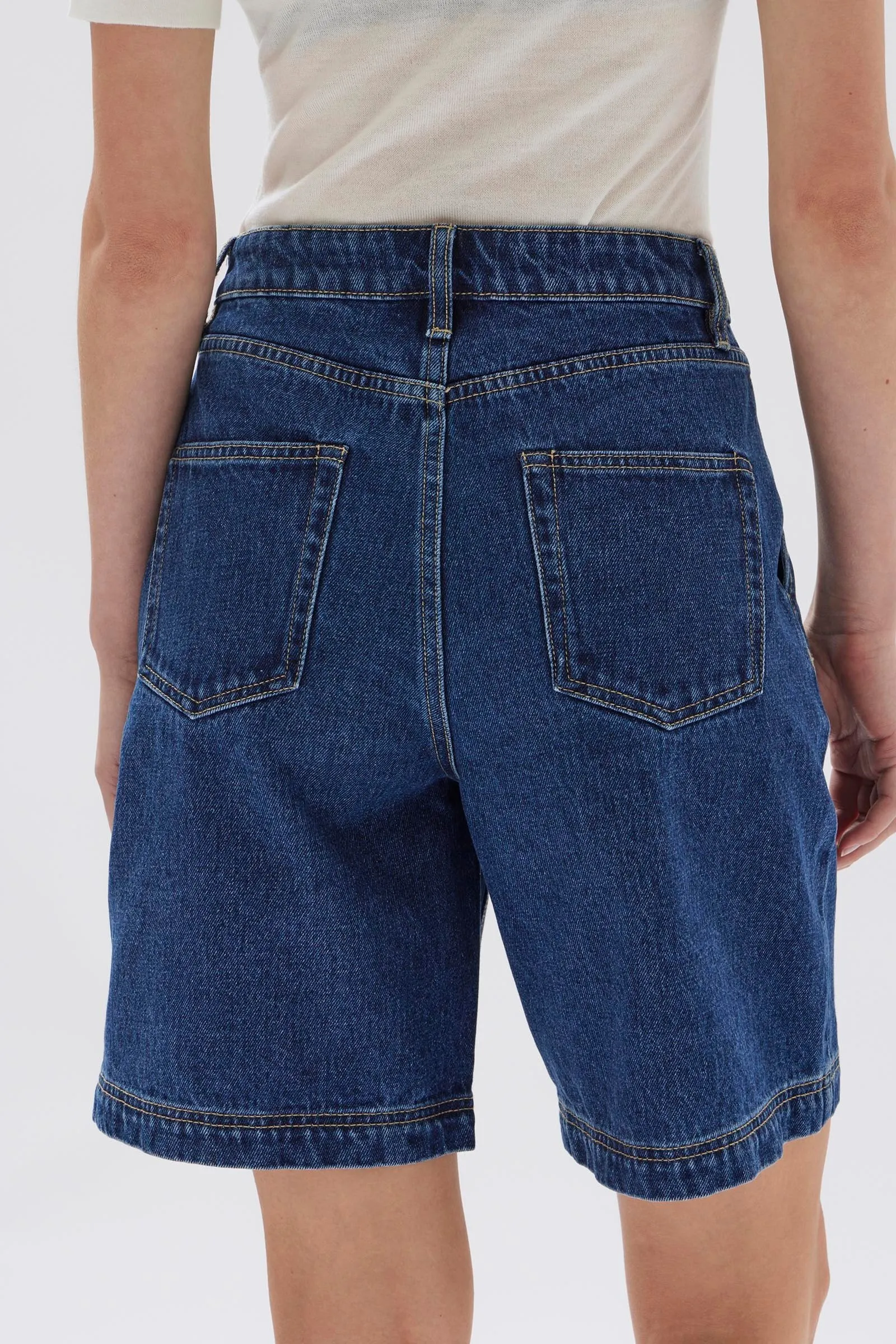 Longline Denim Short