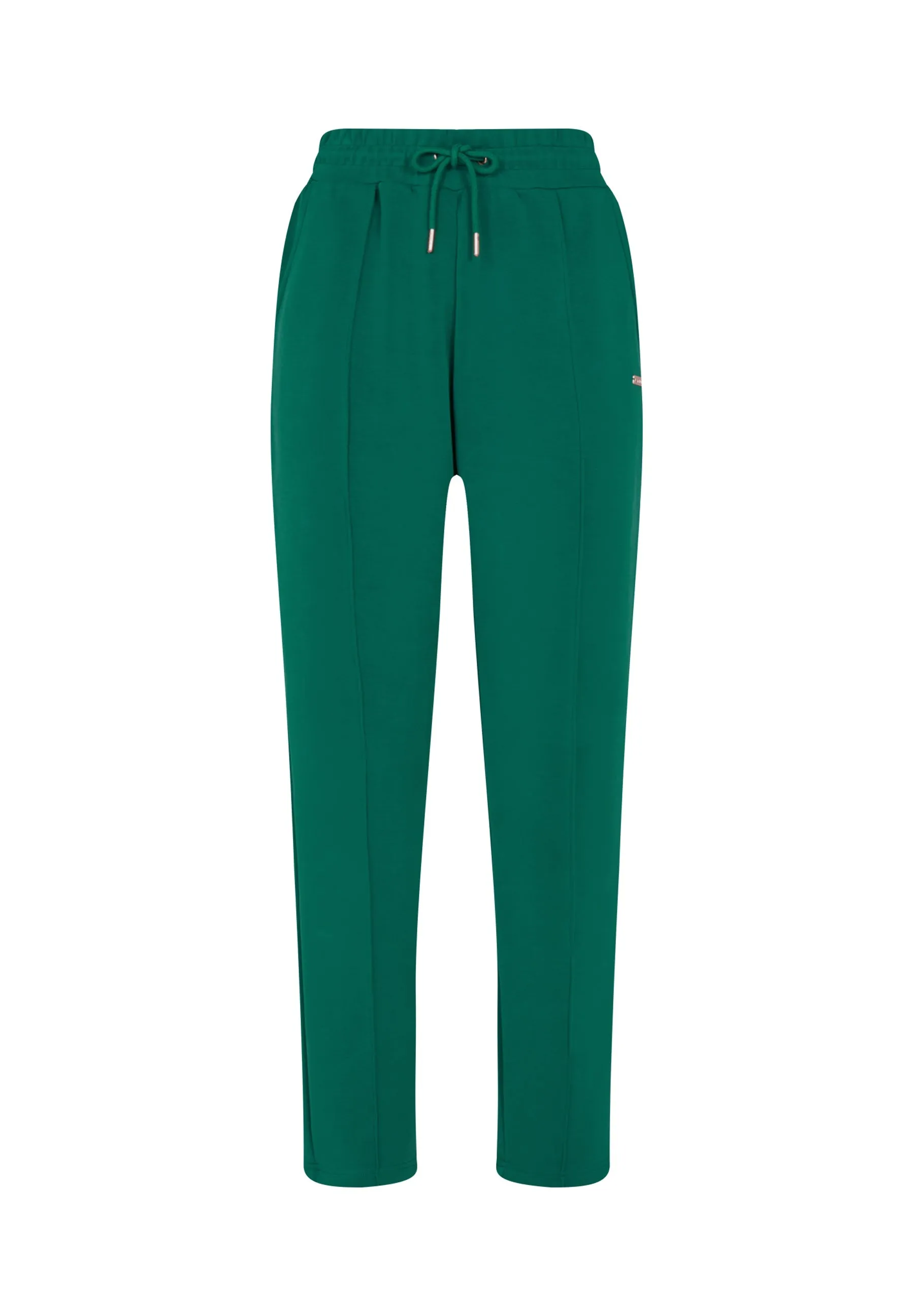 Lux Wide Leg Trousers-Green