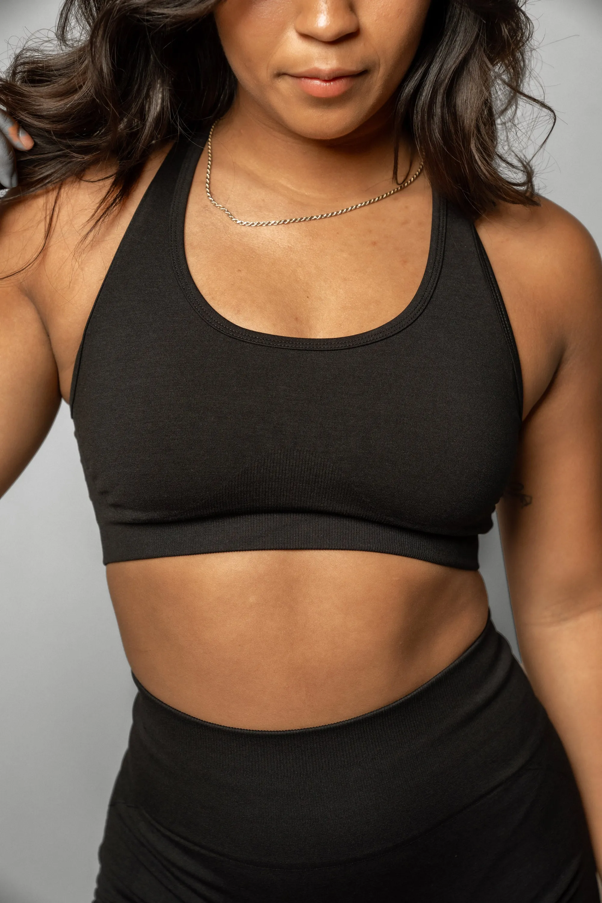 Luxe Neutral Sports bra