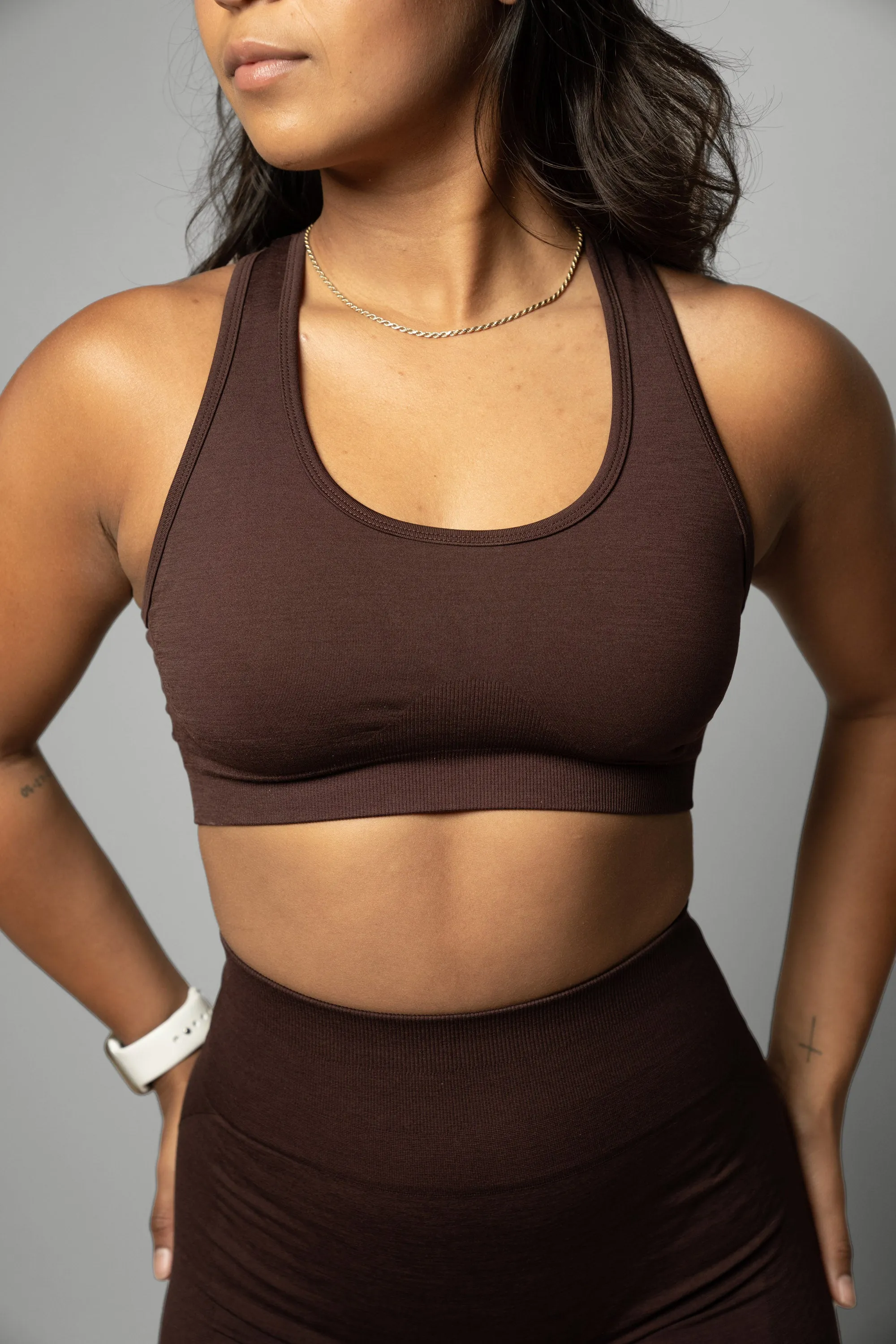 Luxe Neutral Sports bra