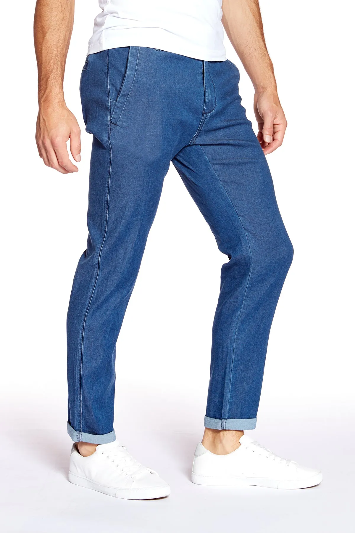 MARLEY - Slim Fit Chinos - Indigo