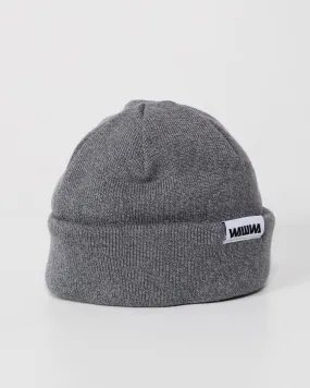 Mill Cotton Beanie - Grey Marl