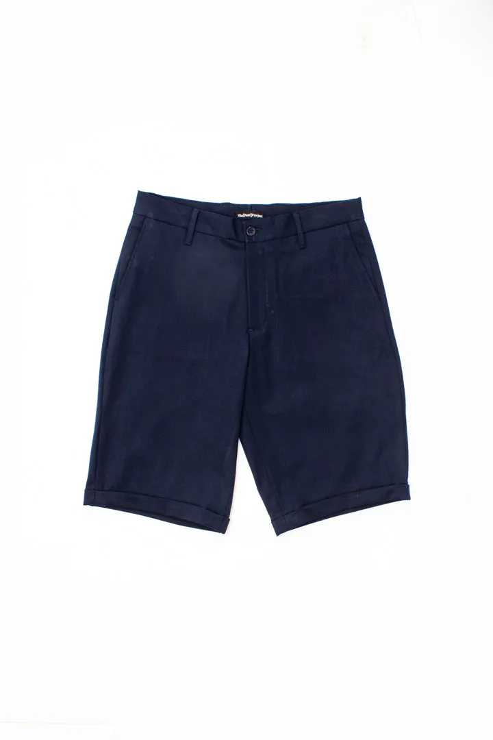 Navy All Weather Stretch Chino Shorts