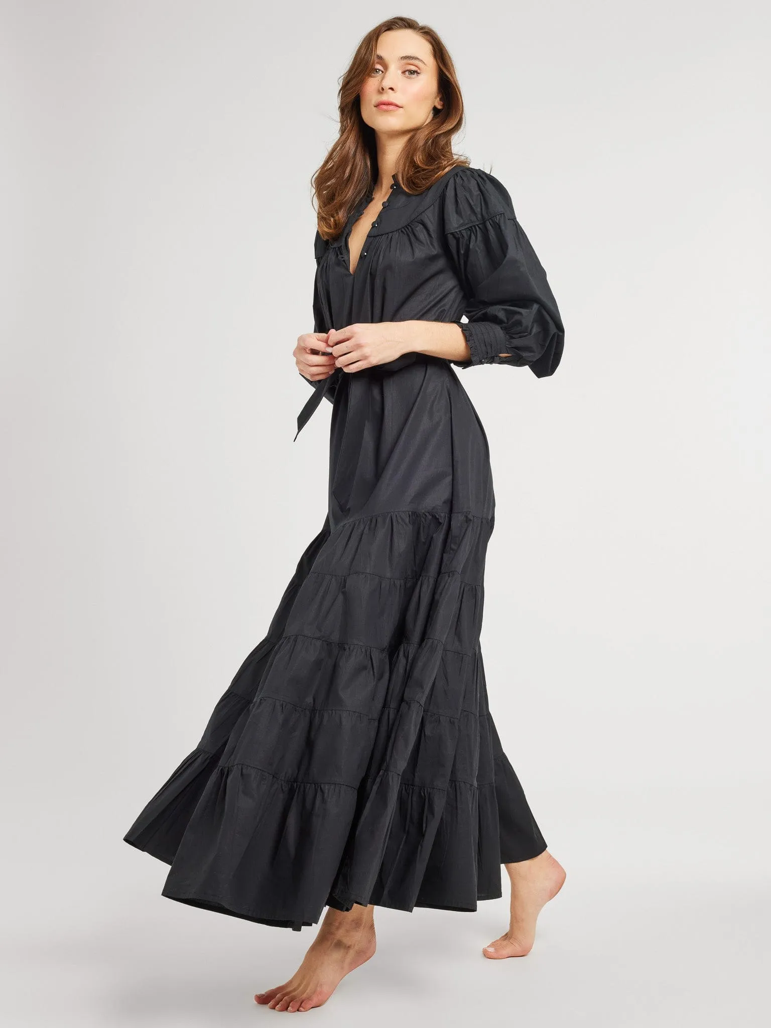 Ninette Dress in Black