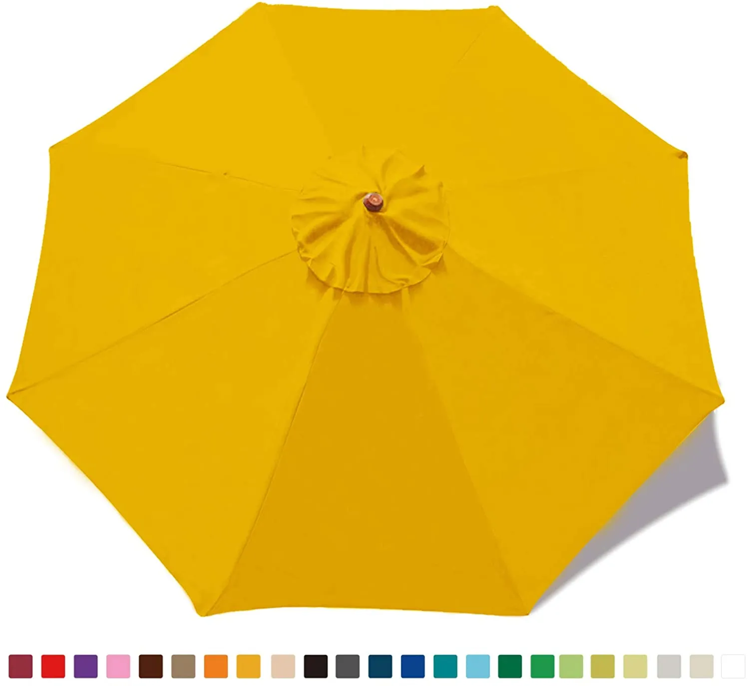 Patio Umbrella Replacement Canopy for 8 Ribs